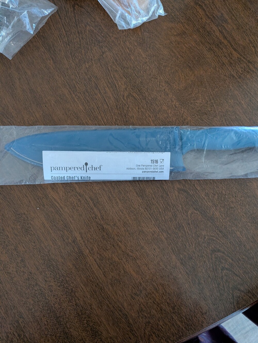 Pampered Chef Coated Chef's Knife